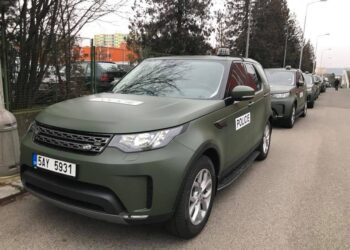 Land Rover Policie ČR