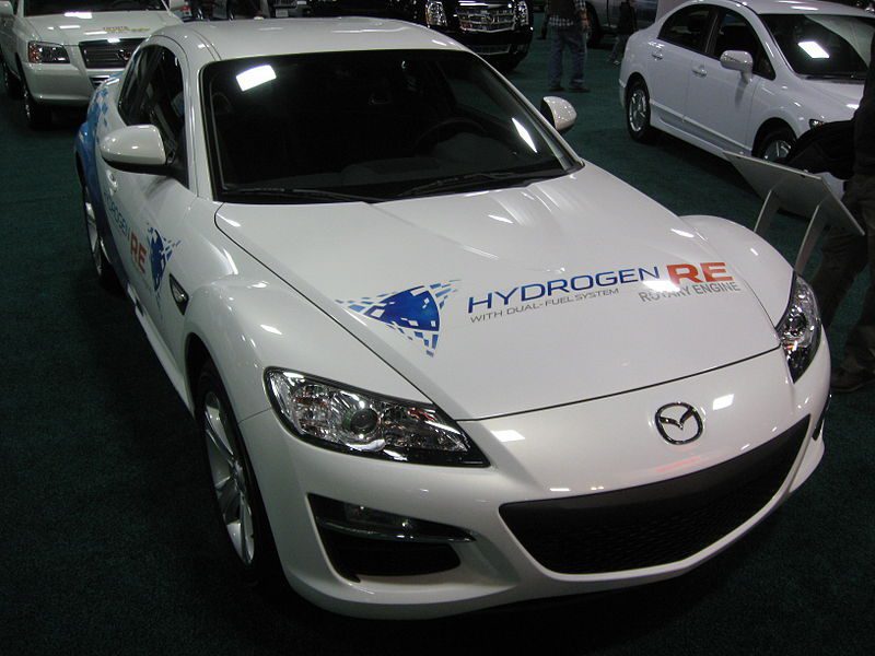 Auto na vodík Mazda