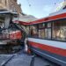 Tramvaj a trolejbus se srazily v Brně
