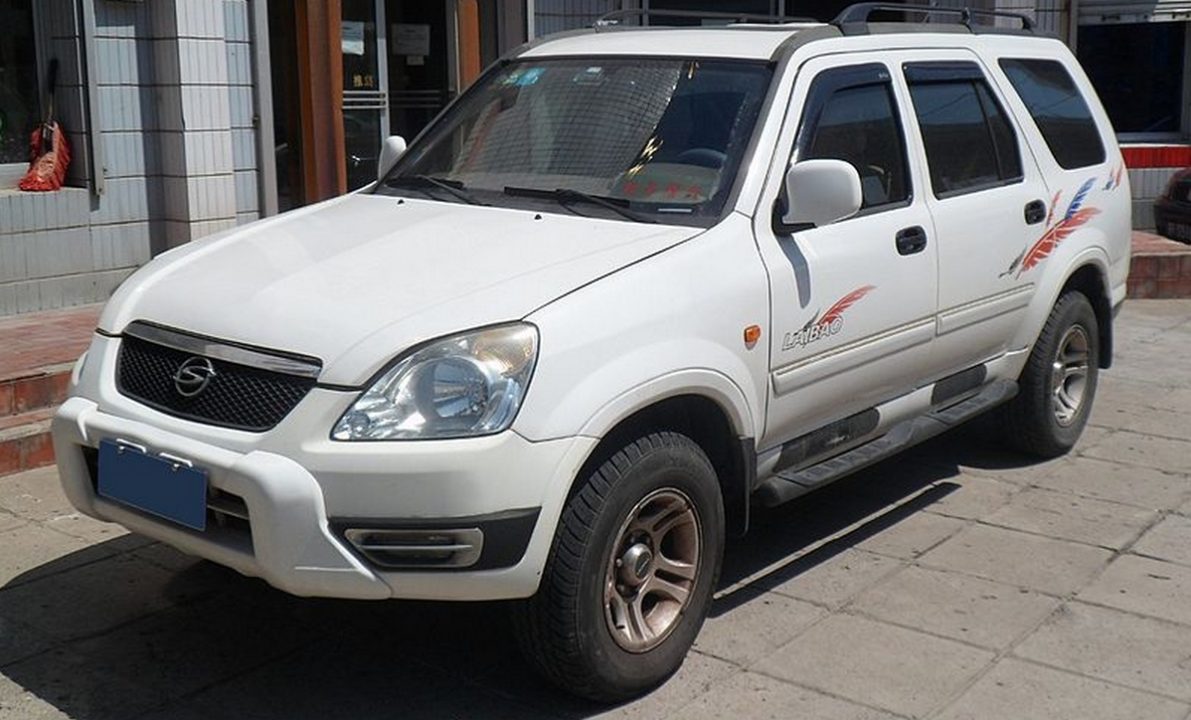 Китайский автомобиль shuanghuan