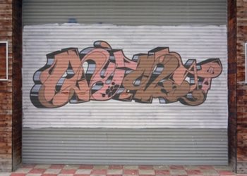 Jak odstranit graffiti z garážových vrat