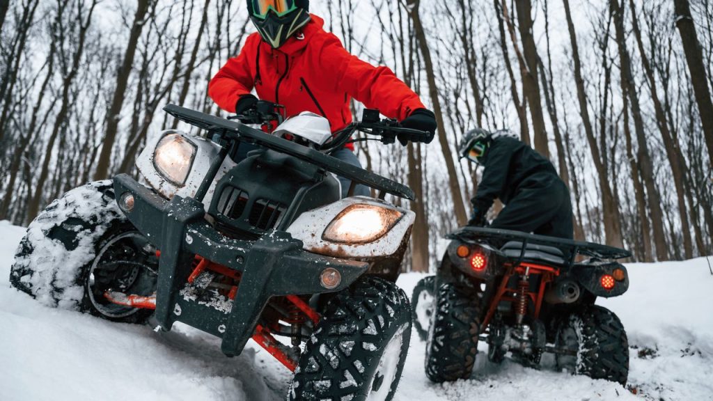 ctyrkolky v terenu v prirode