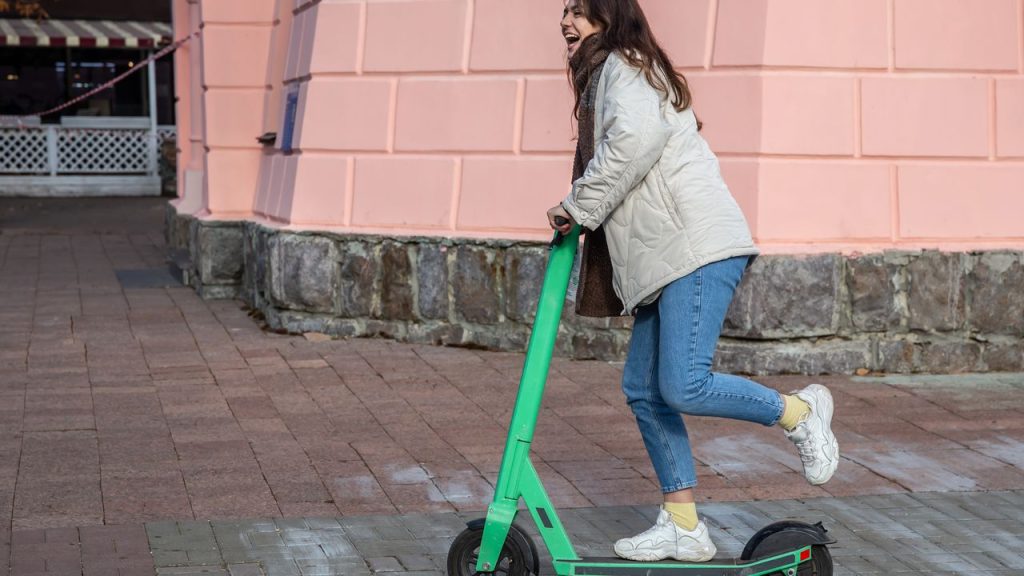 elektricka kolobezka jizda v zime elektricka kolobezka jizda v zime