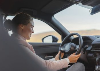 interier elektromobilu