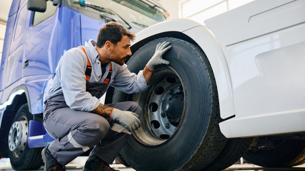 kontrola udrzba kamionu