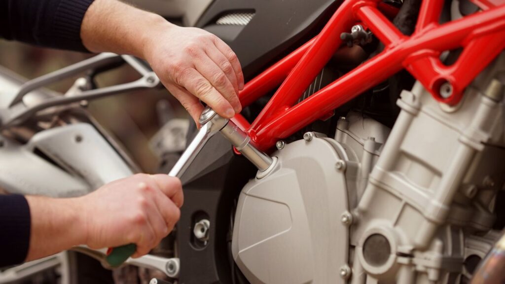 motocykl serizeni foto