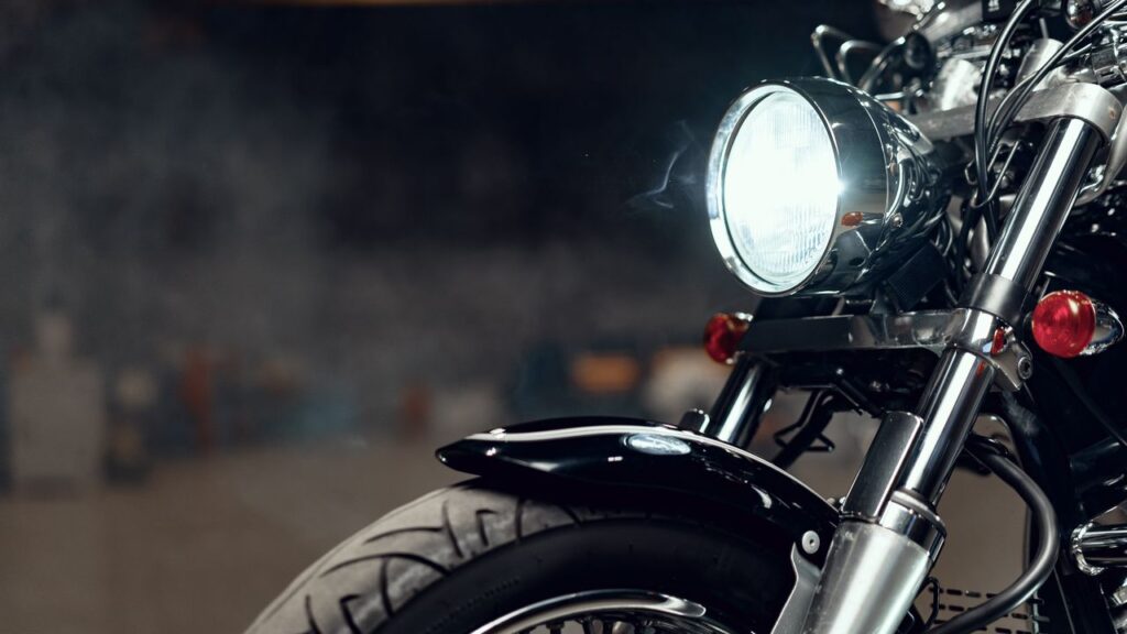 predni zaber motorky