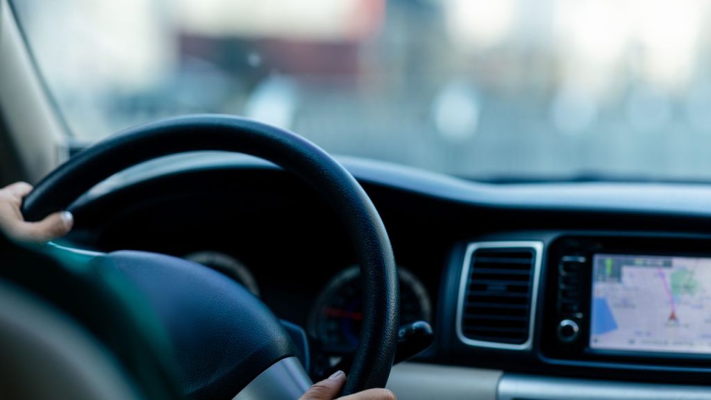 rizeni vozu interier