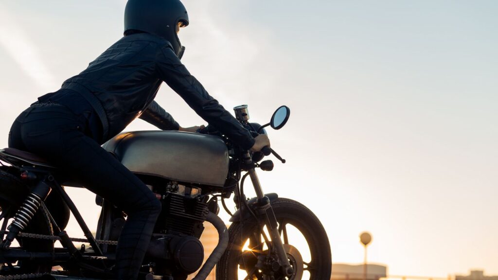 vyzkouseni motocyklu